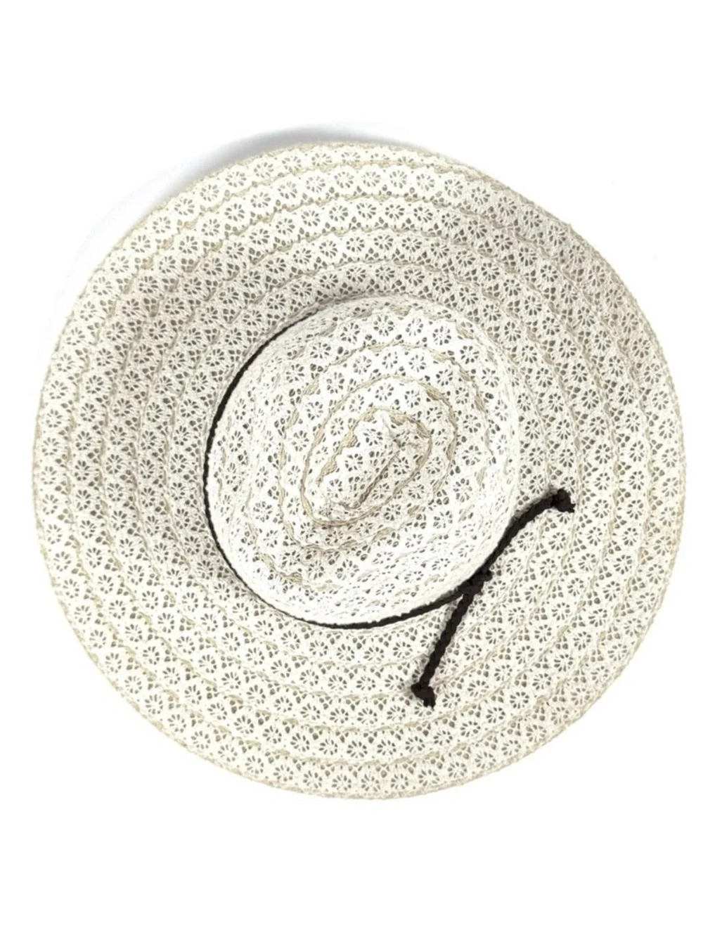 Free People Wide Brim Lace Hat | Packable Summer Sun Hat - Picture 2 of 7